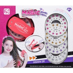 Набір з кристалами для волосся в коробці 897 р.26*22*6см