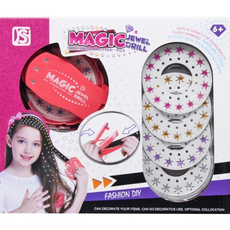 Набір з кристалами для волосся в коробці 897 р.26*22*6см