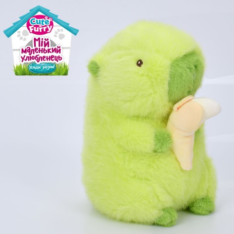 М'яка іграшка капібара, 25-15-14см, у п/е 