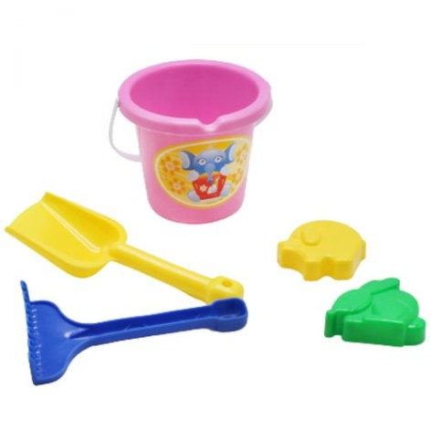 Пісочний набір "5 елементів", рожевий