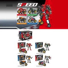 Конструктор /16/64/4шт в кор. 217 дет. 33*22*5см