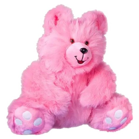 М'яка іграшка Ведмідь Ласун рожевий арт.ZL0892 Золушка
