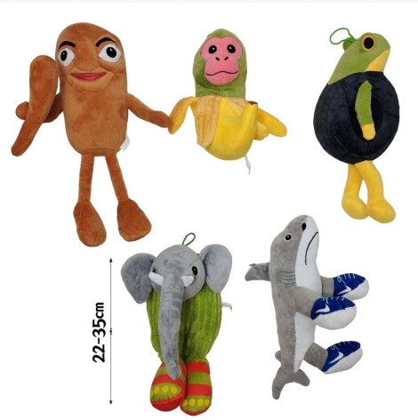 М'яка іграшка італійські герої 23-35см 5 видів //