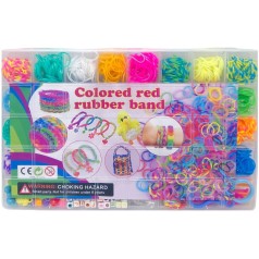 Большой набор резинок для плетения, 32 вида с аксессуарами