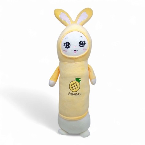 М'яка іграшка MIC "Зая" 70 см жовта (E1003)