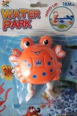 Игрушка заводная водоплавающая крабик (3366A-F)
