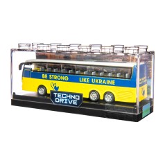 Модель TechnoDrive  АВТОБУС ЕКСКУРСІЙНИЙ УКРАЇНА (в пластиковому боксі) 250419G