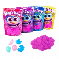 Magic sand в пакеті 39403-4 фіолетовий, 0,500 кг