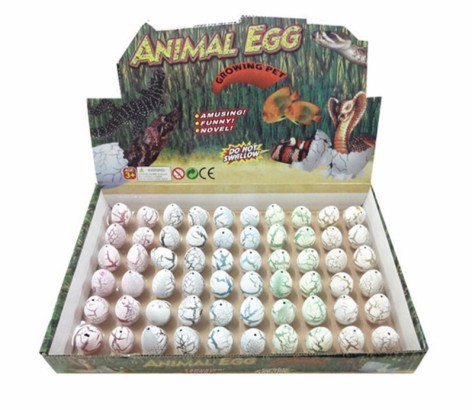 Яйцо динозавра маленькое 60 шт. в коробке