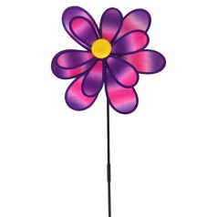 Ветрячок "Цветочек", диаметр 38 см, фиолетовый