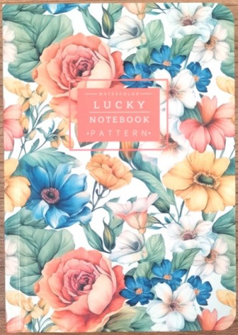 Блокнот N9510,А6,64арк.,клітинка, 60г/м2