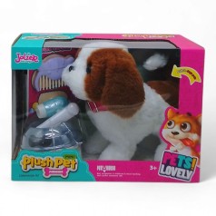 Игровой набор с животным "Plush Pet. Песик коричневое ушко"