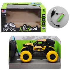 Машинка на радіокеруванні жовта