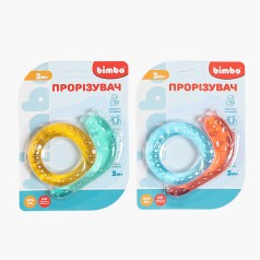 Прорезыватель 2 вида, "Bimbo", &ldquo;Равлик&rdquo;, на листе,МИКС ВИДОВ  /396-2/