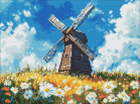 Алмазна мозаїка на підрамнику 