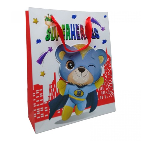 Пакет подарочный МЕЖДУ 32 x 10 x 26 см