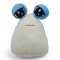 Мягкая игрушка "Инопланетянин Pou (Поу)", 30 см (белый)