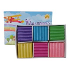 Пластилин 6 цветов 110гр 