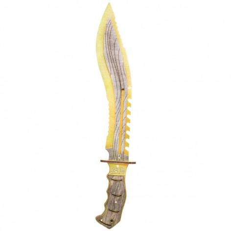 Сувенирный нож деревянный «КУКРI Gold»