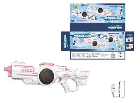 Водний автомат рожевий на акумуляторі 3.7 V YG8022-25