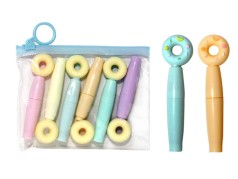 Набір текстовиділювачів 4шт., Донати