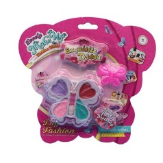 Косметика тіні для повік, аплікатор, шпилька для волосся, на листі 20,5*3*18 см 