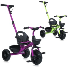 Велосипед MT 1041-1 (2шт) 3 кол.EVA (10/8),перед/зад корзина,ручка для батьків,накладка на сид.,2 кольори: фіолетовий,салатовий