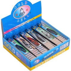 Кусачки манікюрні (кніпсер) 8 см, машинки, 5 кольорів X1-04, 12 шт/уп