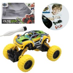 Машинка металопластикова, жовтий