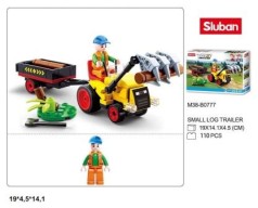 Конструктор M38-B0777 Town трактор з причепом 110дет.кор.19*4,5*14,1 