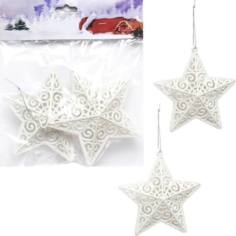 Набор елочных украшений 2шт 