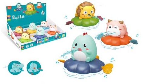 Водоплавающая игра, заводной механизм /24/144/6шт в кор.