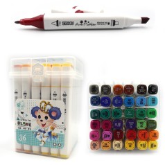 Набір скетчмаркерів двосторонніх 