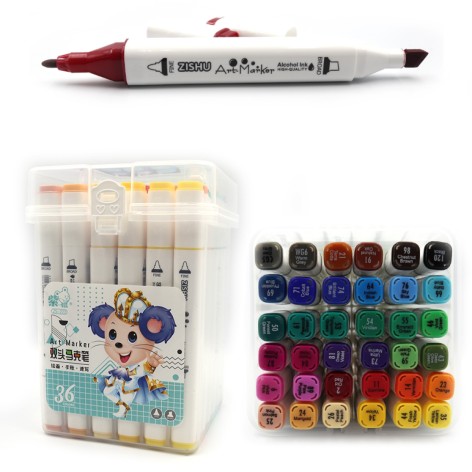 Набір скетчмаркерів двосторонніх 