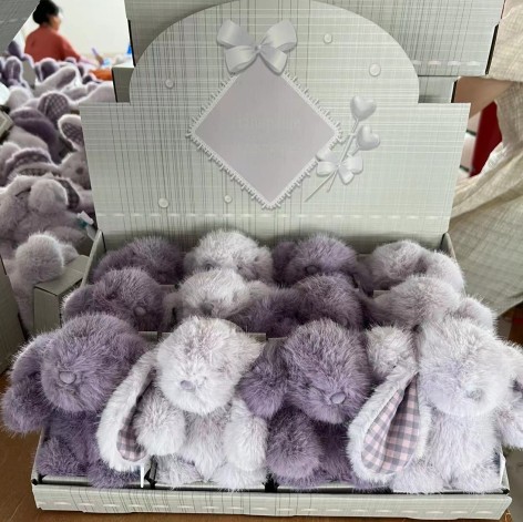 М'яка іграшка кролик 2 кольори /12/144/12шт в кор.