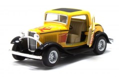 Машинка KINSMART Ford 3-Window Coupe жовтий