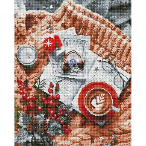 Алмазная мозаика: Уютное Рождество