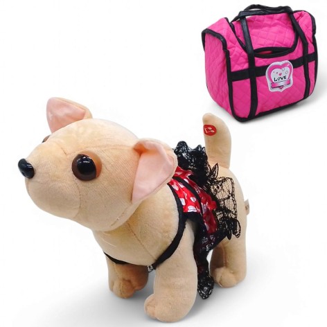 М'яка іграшка "Собачка чихуахуа", гавкає (вид 4)