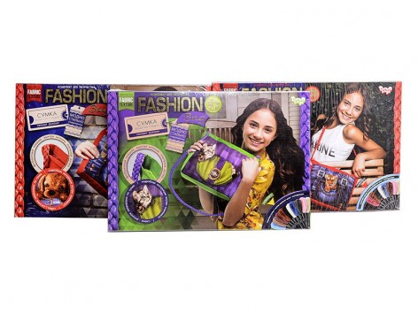 Набір для дитячої творчості Сумка Fashion bag вишивка муліне