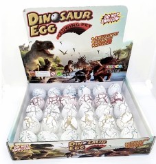 Яйцо динозавра среднее 30шт, в коробке