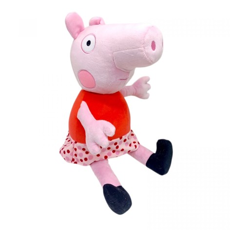 Мягкая игрушка Свинка Девочка 45 см.