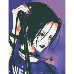 Картина за номерами аніме "Nana Osaki" 28x40 см