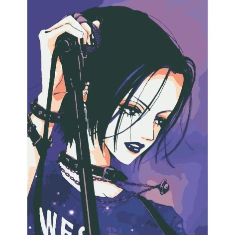 Картина за номерами аніме "Nana Osaki" 28x40 см