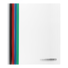 Папка швидкозшивач з притискною планкою, 10мм, асорті, ціна за 5 шт.