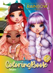 Розмальовка зі стікерами The creative Rainbow 2