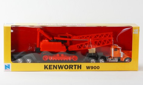 Игрушечный набор Кран + Грузовик 1979 Kenworth W900 1:32