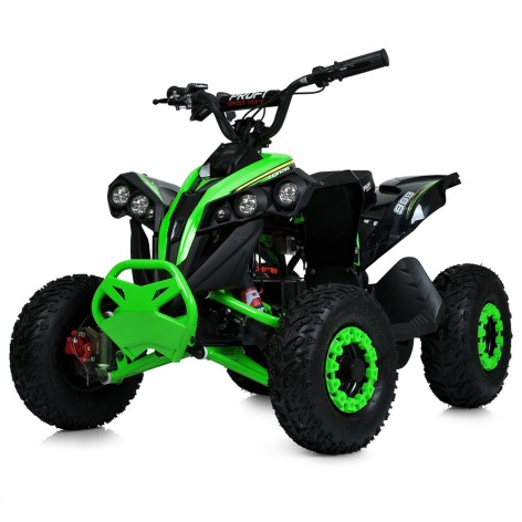 Квадроцикл HB-EATV1200Q-5ST (1шт) мотор 1200Q,4акум 12V/12AH,швид26,5км/ч,допуст.вага65кг, зелений