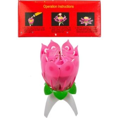 Свічка для торта музична 