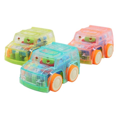 Инерционная машинка "Джип" с шестеренками