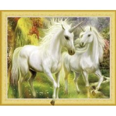 Алмазна мозаїка за номерами 0563LTE 40*50 об'ємна 